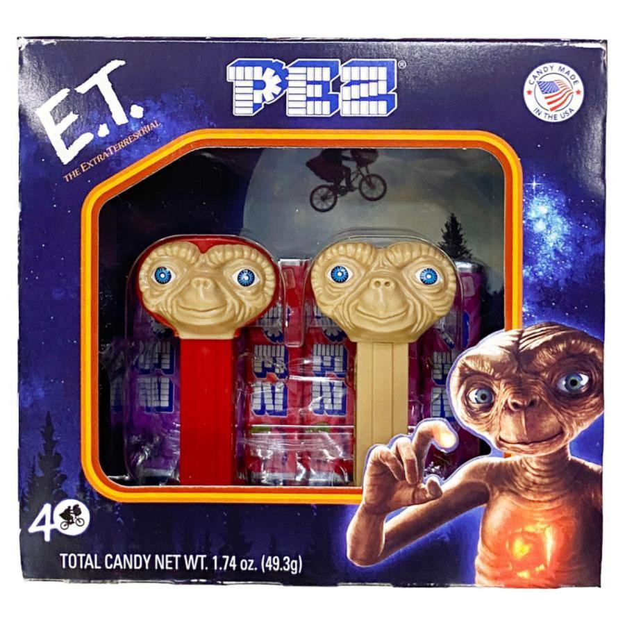 PEZ E.T. 40周年記念 ボックス入り 2点セット ミニサイズ ペッツ PEZ E.T. 40周年記念 ボックス入り 2点セット ミニサイズ ペッツ