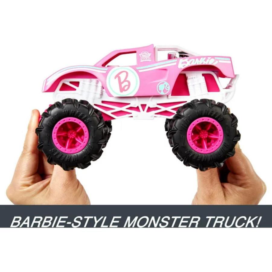 ホットウィール バービー モンスタートラック RC リモコン 1:24スケール ラジコン ピンク カー 車  Hot Wheels Barbie Monster Trucks RC Car｜far-out｜05