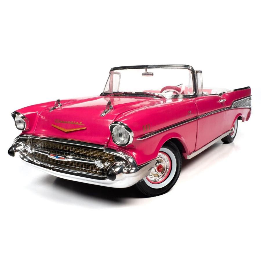 バービー 1957 シボレー ベルエア ピンク コンバーチブル 1:18 バービー 1957 シボレー ベルエア ピンク コンバーチブル 1:18