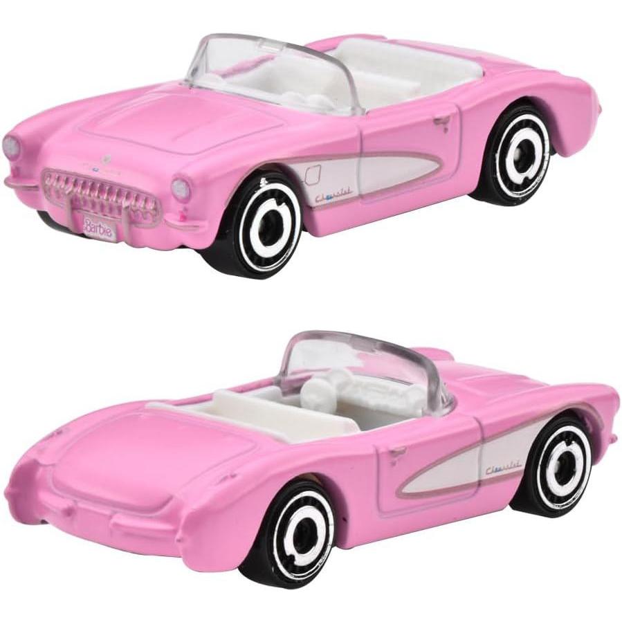 ホットウィール ベーシックカー バービー 1956 シボレー コルベット ダイキャストカー ミニカー Hot Wheels Barbie 1956 Corvette  HNK31｜far-out｜02