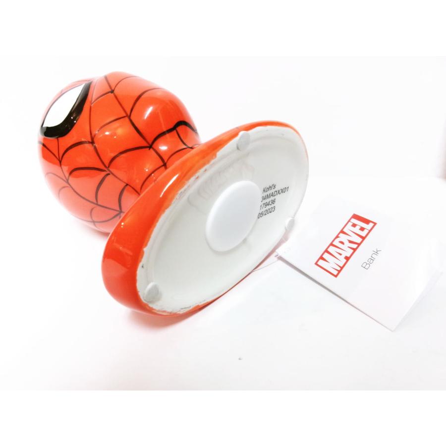 スパイダーマン バンク 貯金箱 マーベル 陶器製 置物 Marvel Spiderman