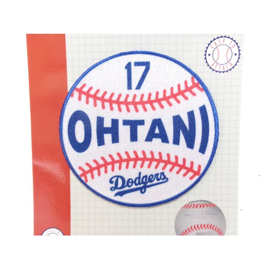 大谷翔平  LA ドジャース ワッペン パッチ ボール ベースボール 野球 MLB Dodgers Big Ball Patch Shohei Ohtani｜far-out｜03