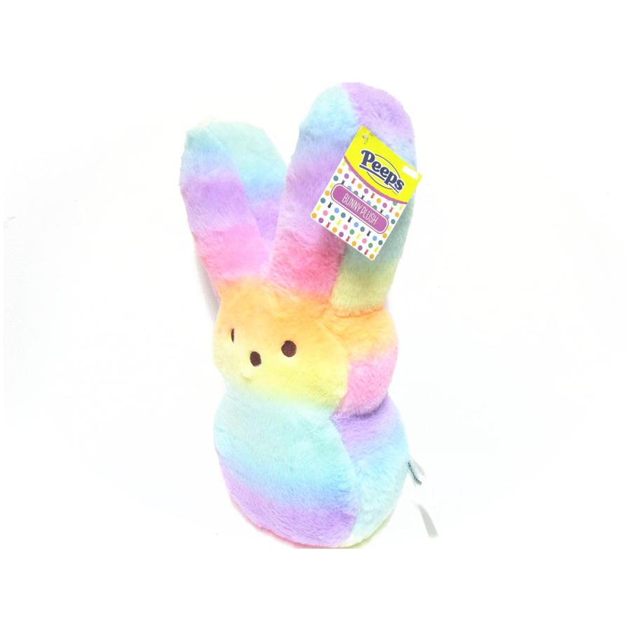 peeps ピープス　ぬいぐるみ　ビックサイズ　レインボーピープス ピープス Peeps イースター記念 うさぎ ぬいぐるみ クッション