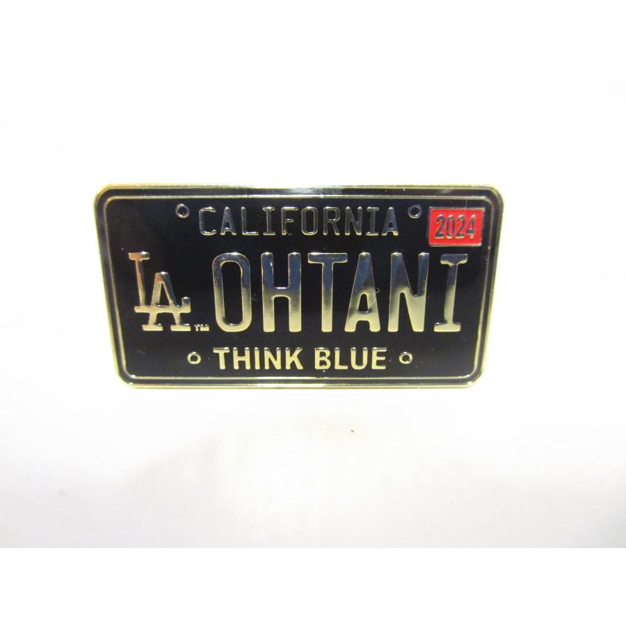 大谷翔平 LA ドジャース カリフォルニア ライセンスプレート ピンバッジ ベースボール MLB Dodgers Shohei Ohtani License plate Pin｜far-out｜02