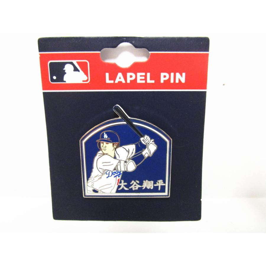 t*n様 【完売品】 球場限定 大谷翔平 ドジャース イラスト ピンバッジ ML 大谷翔平 LA ドジャース 打者 バッター イラスト ピンバッジ ベース