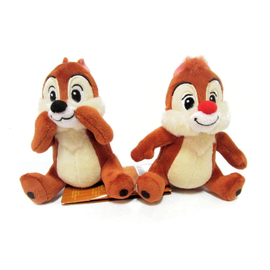 チップとデール 肩乗り ぬいぐるみ 2点 ディズニーテーマパーク チップとデール 肩乗り ぬいぐるみ 2点 ディズニーテーマパーク