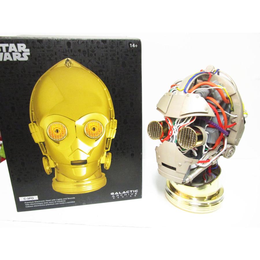スター・ウォーズ C-3PO ヘッド 頭部 トーキング ライトアップ スター・ウォーズ C-3PO ヘッド 頭部 トーキング ライトアップ