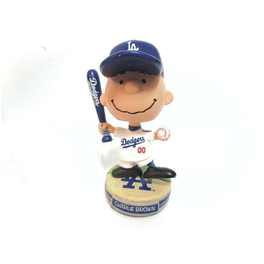 ピーナッツ チャーリーブラウン LAドジャース ボブルヘッド 限定 ピーナッツ チャーリーブラウン LAドジャース ボブルヘッド 限定