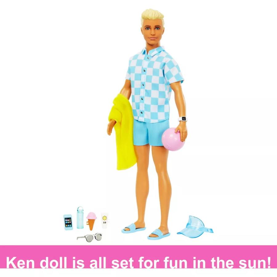 バービー ケン ビーチファッション ドール アクセサリー付き Barbie