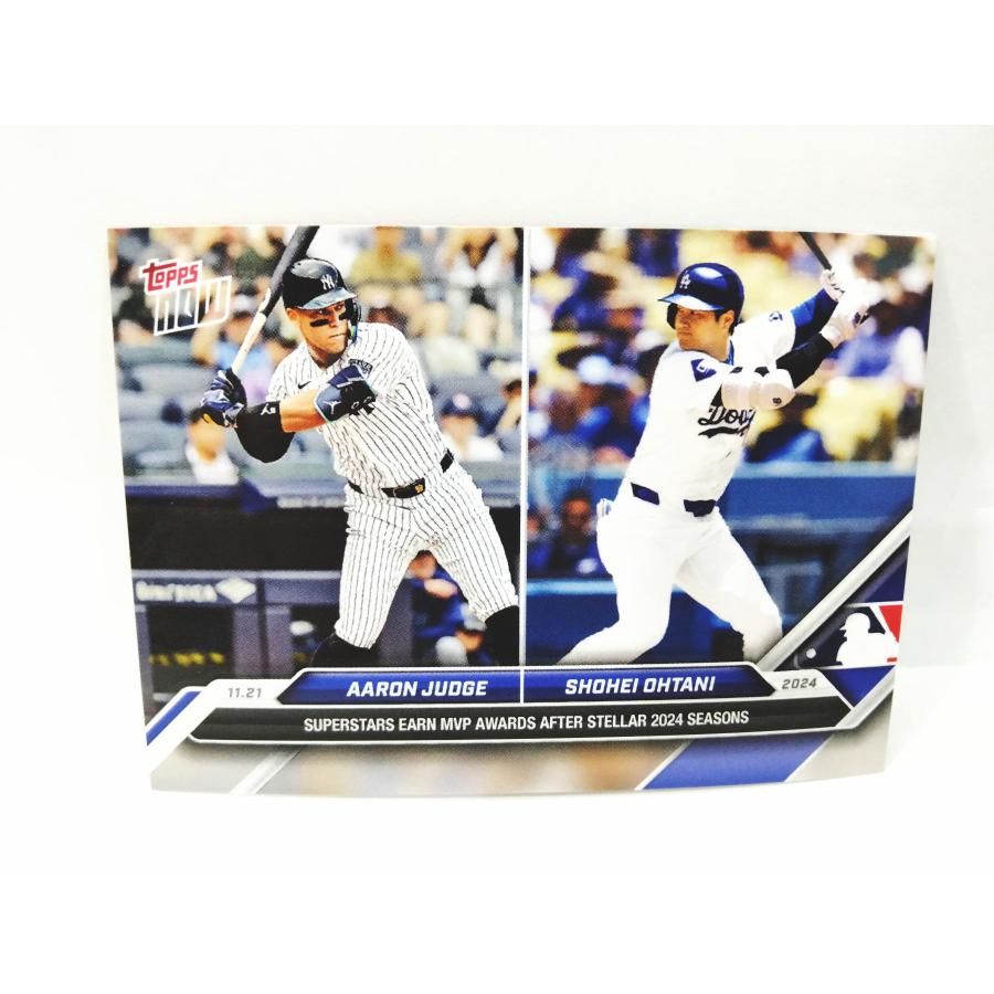 大谷翔平・アーロン・ジャッジ MVP記念品 大谷翔平 アーロン・ジャッジ 2024 MLB MVP受賞記念 2枚セット