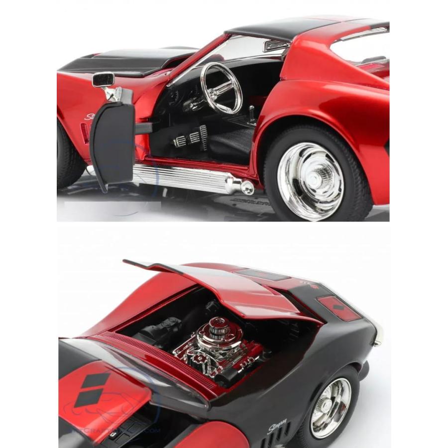コルベット 50周年記念限定版 ダイキャストモデル 光岡自動車 創業50周年記念 特別限定車 シボレー コルベット グラン