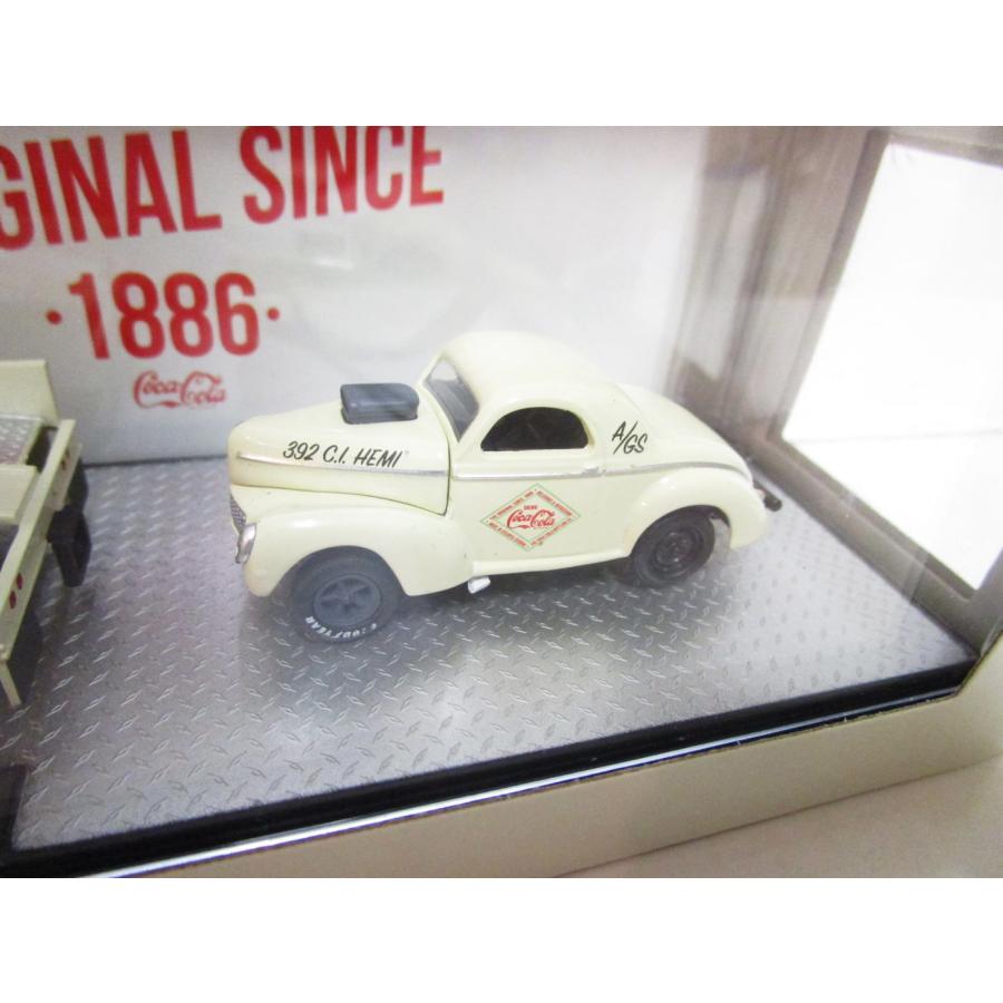 コカコーラ メタルダイキャストミニカー 2台セット Coca-Cola1957