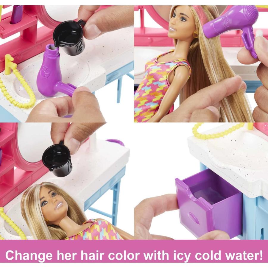 バービー 化粧台 家具 アクセサリー ドール付き プレイセット Barbie Vanity Playset_3