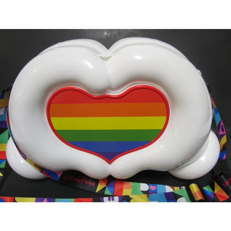 ディズニーランド LGBTQ プライド ミッキーハンド ハート ポップコーン