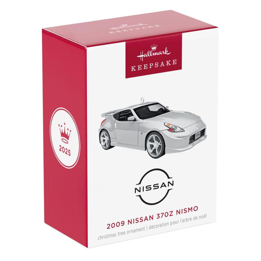 ホールマーク 2025 オーナメント 日産 フェアレディ 370Z ダイキャストメタル ミニカー 2009 Nissan NISMO Metal Ornamentの画像