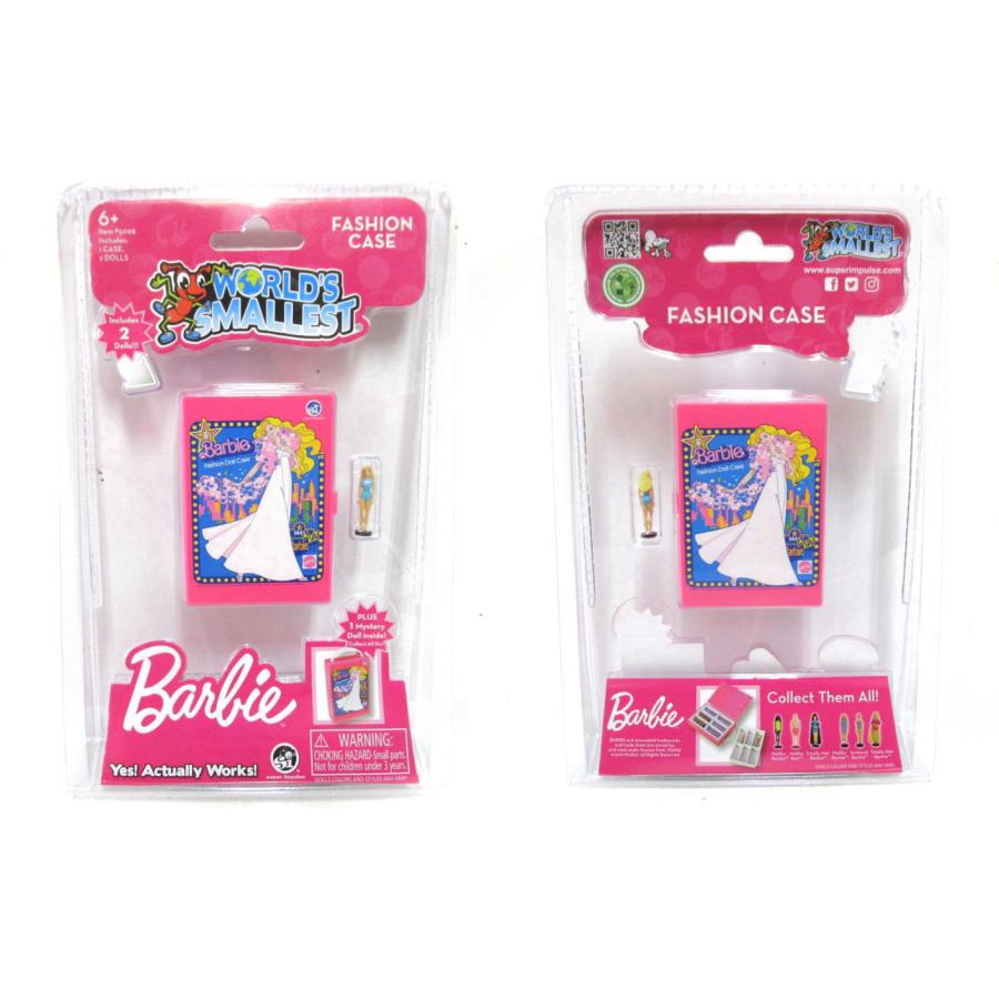 WORLD'S SMALLEST バービー ファッション ドールケース ミニチュア
