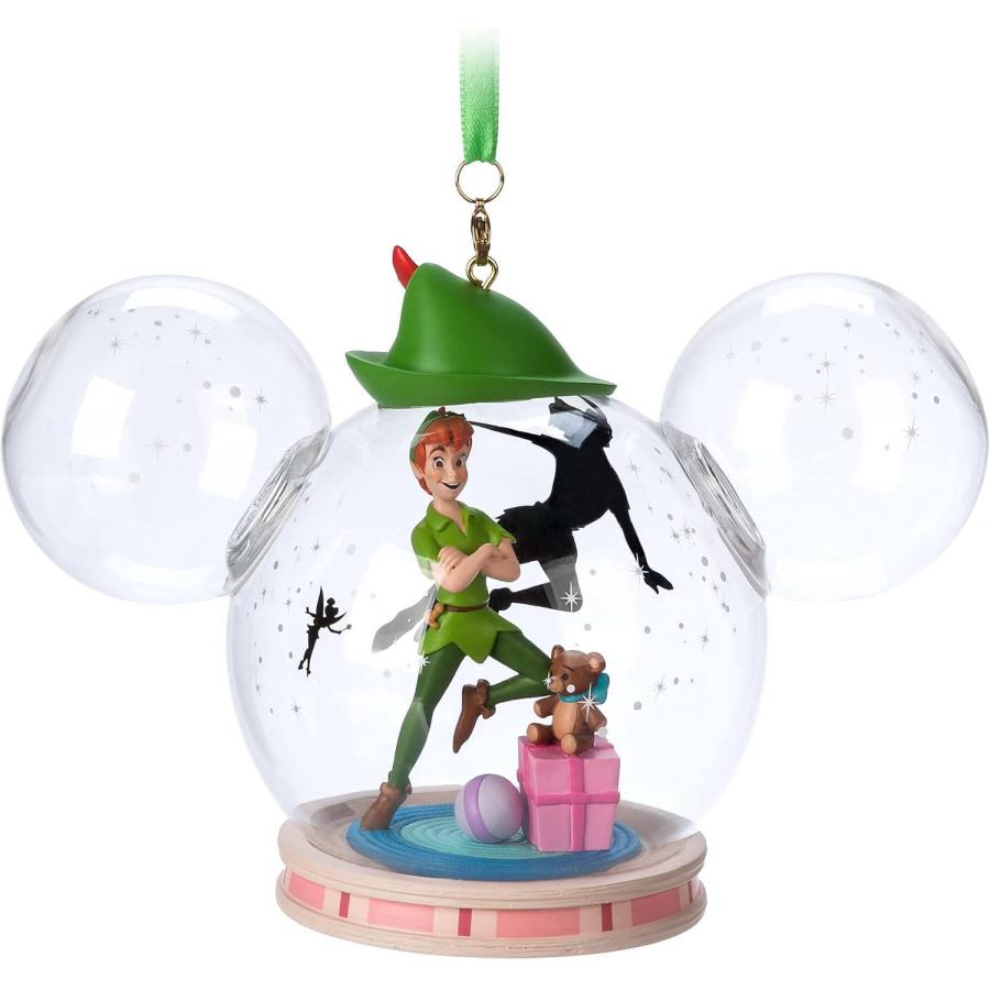 ピーターパン ミッキーアイコン ガラスドーム オーナメント スケッチ