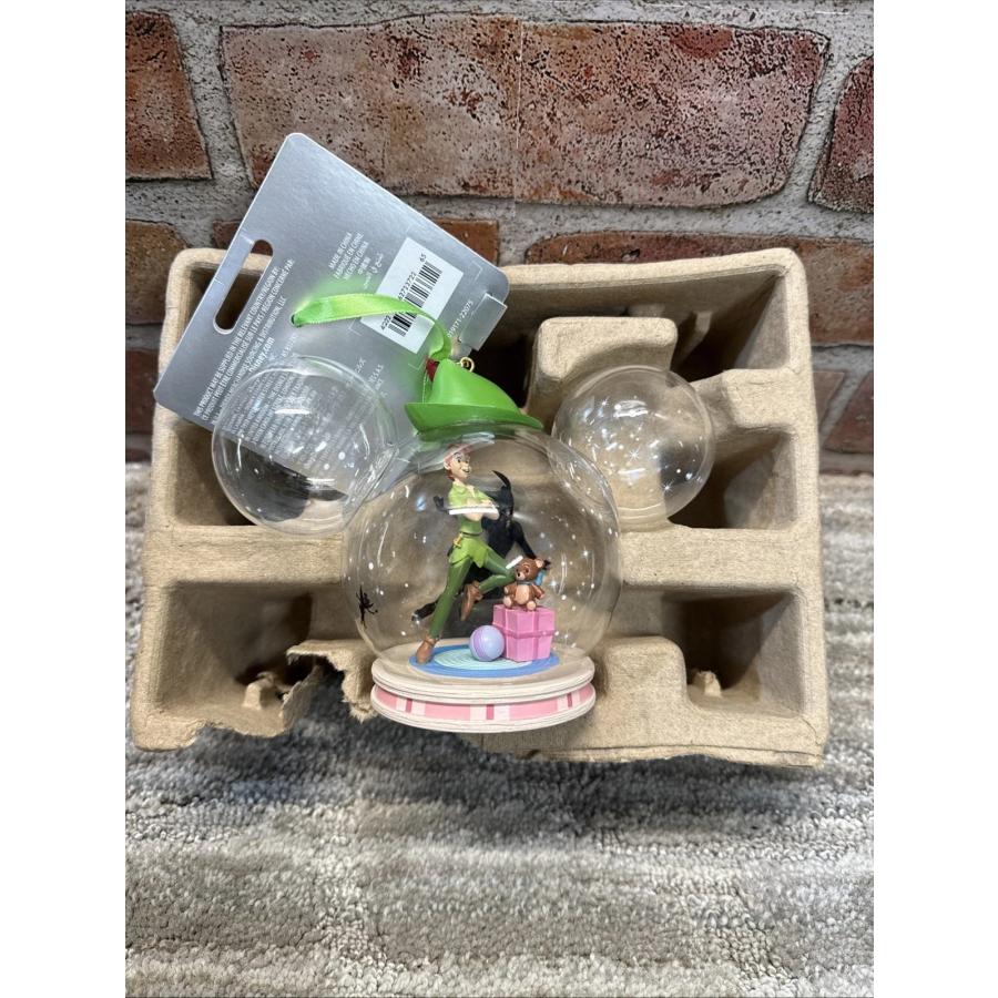 ピーターパン ミッキーアイコン ガラスドーム オーナメント スケッチ