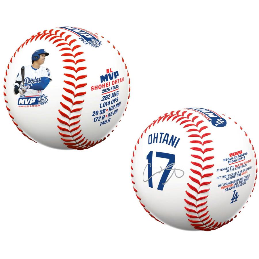 ドジャース 大谷翔平 2025年 MVP受賞記念 硬式ボール 硬球 MLB Shohei