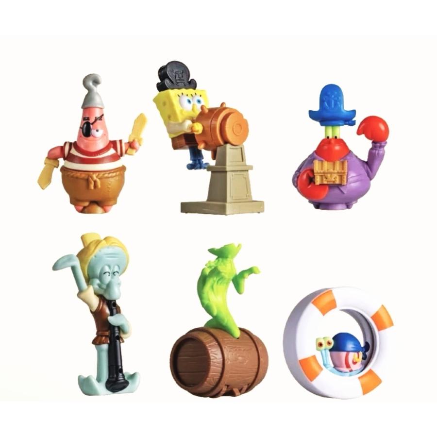 スポンジボブ バーガーキング ミールトイ 6点セット 2025年