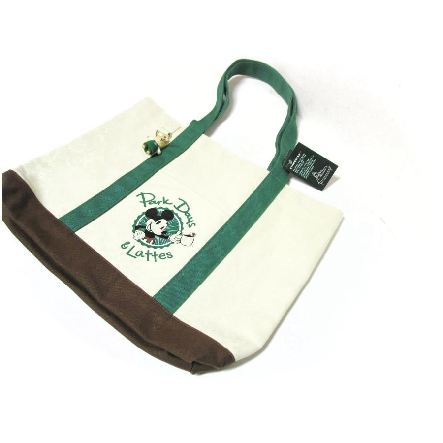 スターバックス ミッキー キャンバス トートバッグ スタバ ベアリスタ