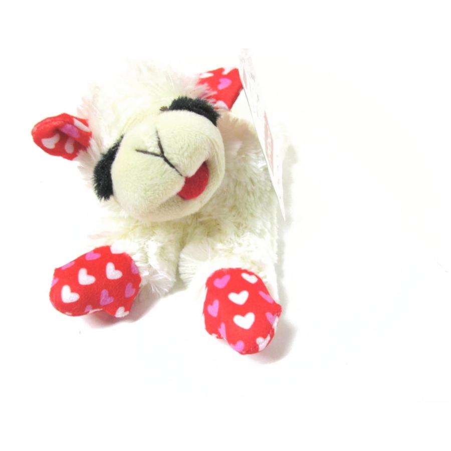 ラムチョップ バレンタイン記念 ドッグトイ ぬいぐるみ Dog Toy 犬の