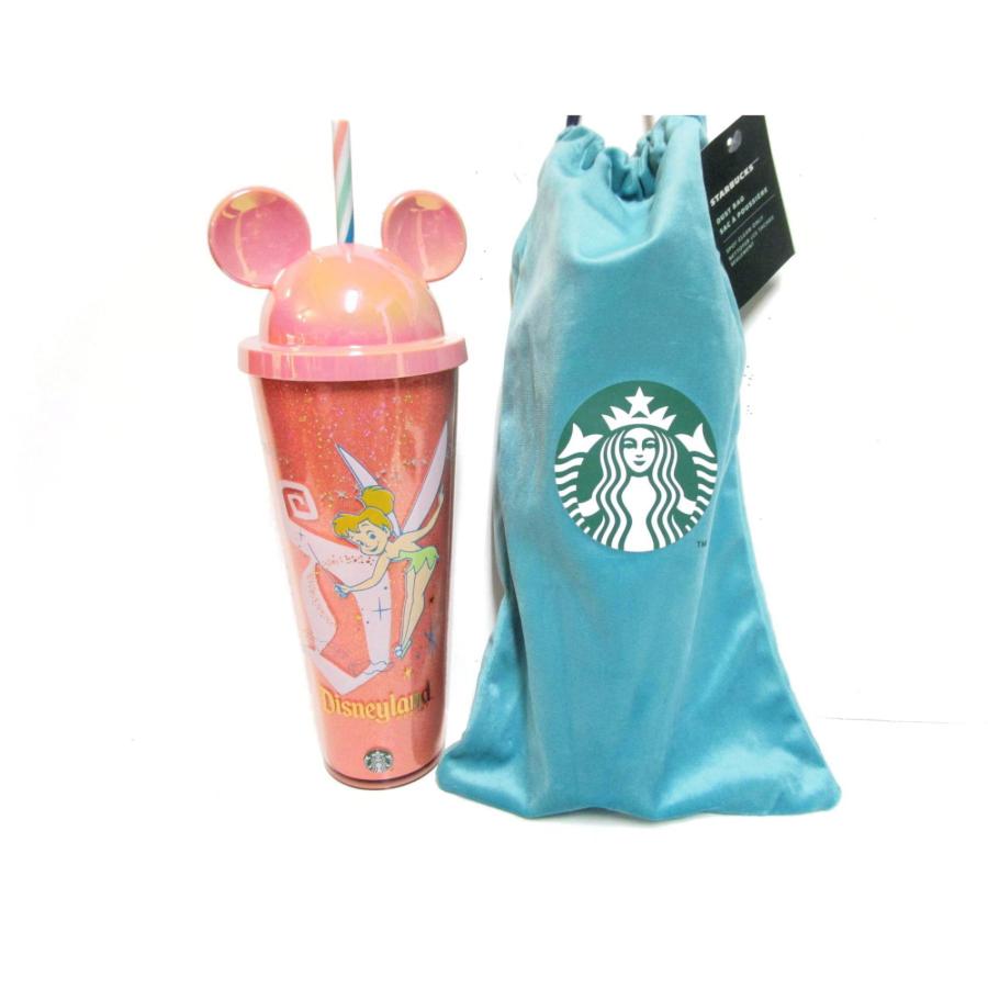 スターバックス ディズニーランド70周年記念 ティンカーベル ドリンク