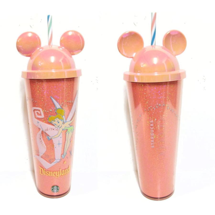 スターバックス ディズニーランド70周年記念 ティンカーベル ドリンク