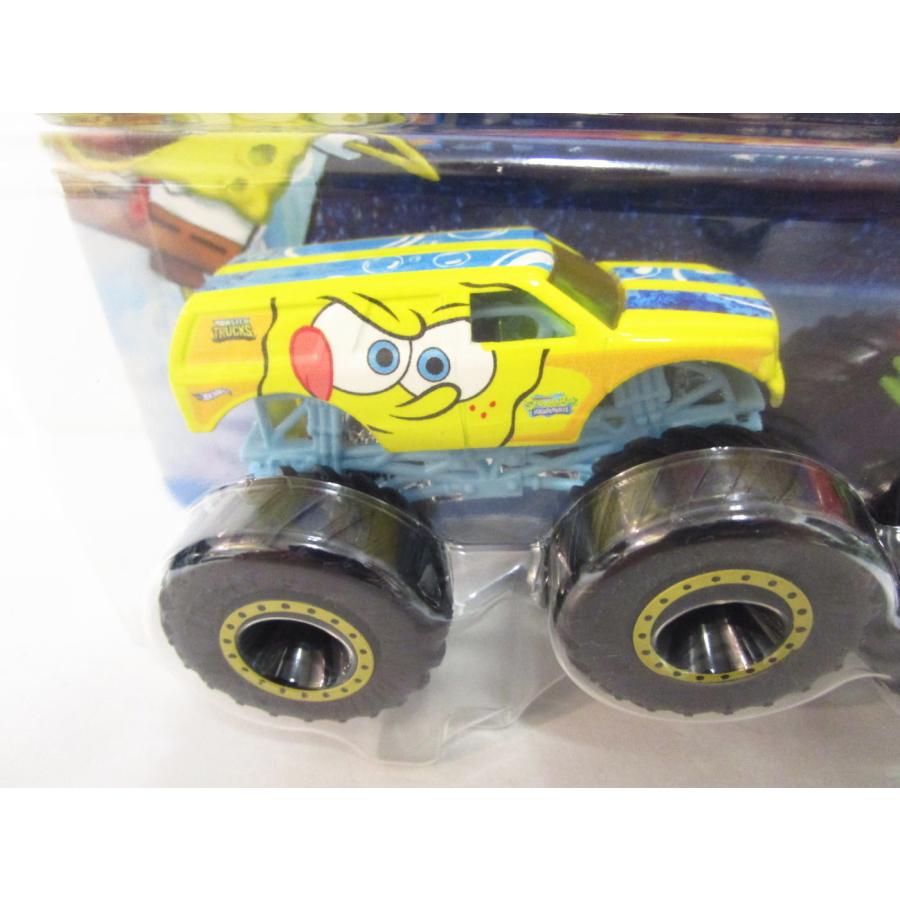 ホットウィール スポンジボブ & パトリック モンスタートラック 2点