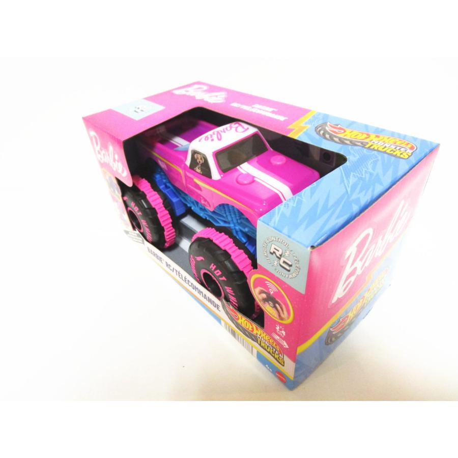 ホットウィール バービー モンスタートラック ピックアップ RC リモコン ラジコン ピンク カー 車  Hot Wheels Barbie Monster Trucks RC Car_3