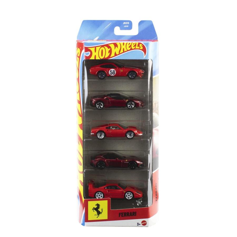 ホットウィール フェラーリ 5点入りパック Hot Wheels Ferrari 5 Pack