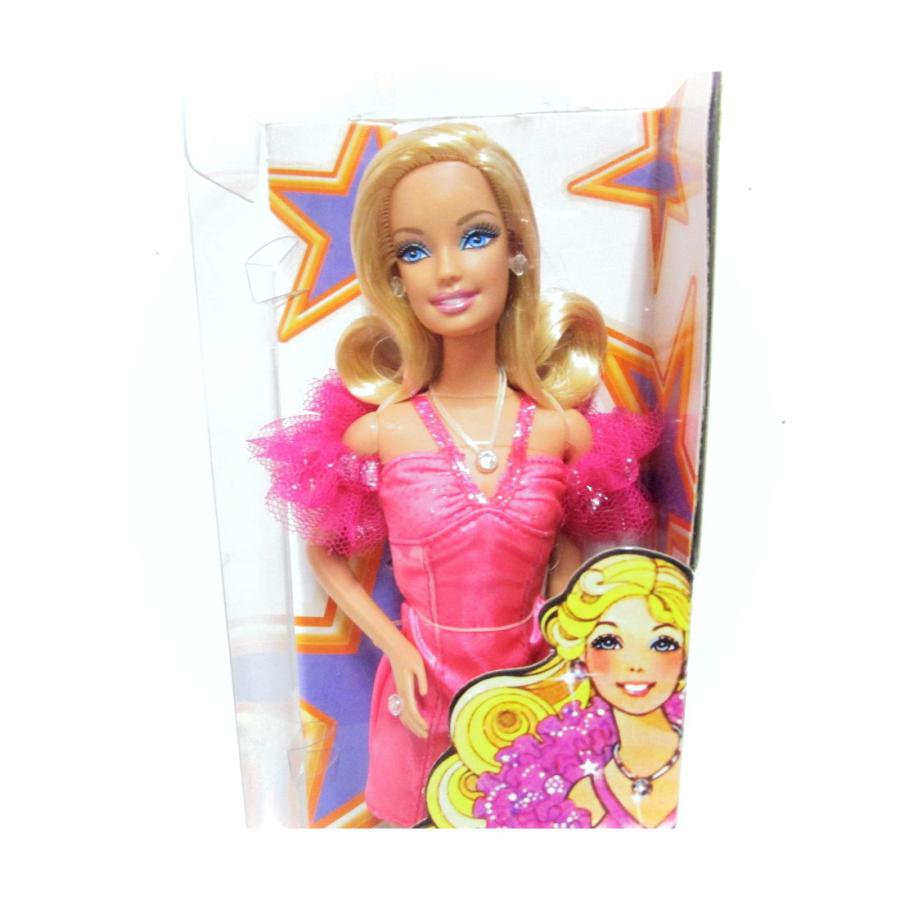 バービー スーパースター ブロンドヘア 復刻 ドール 人形 2009 Barbie