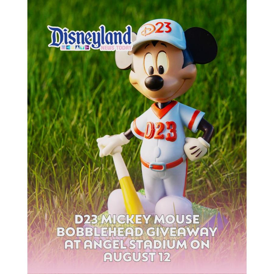 D23 Expo 2026 ミッキー ベースボール 打者 ボブルヘッド フィギュア