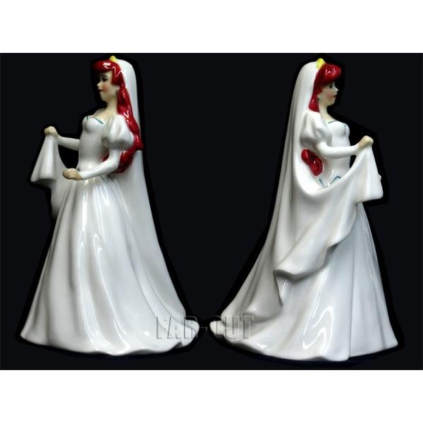 ロイヤルドルトン アリエル リトルマーメイド ブライド 花嫁 限定版 フィギュアリン Royal Doulton ディズニーの画像