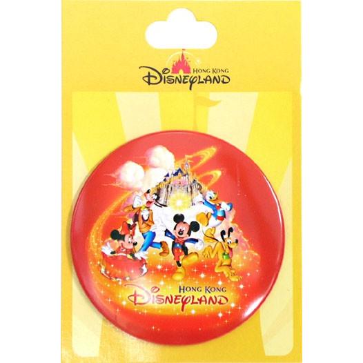 香港ディズニーランド HKDL グランドオープン記念 2005年 缶バッジ 缶