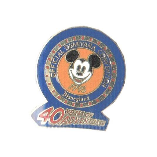 ディズニアナ　ピンバッジ ディズニアナ ピンバッジ ディズニアナコンベンション 1995 開催記念