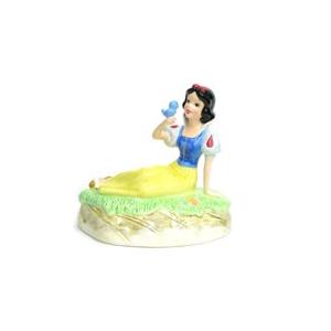 白雪姫 ポーセリン オルゴールつき フィギュアリン Schmid社 ディズニー