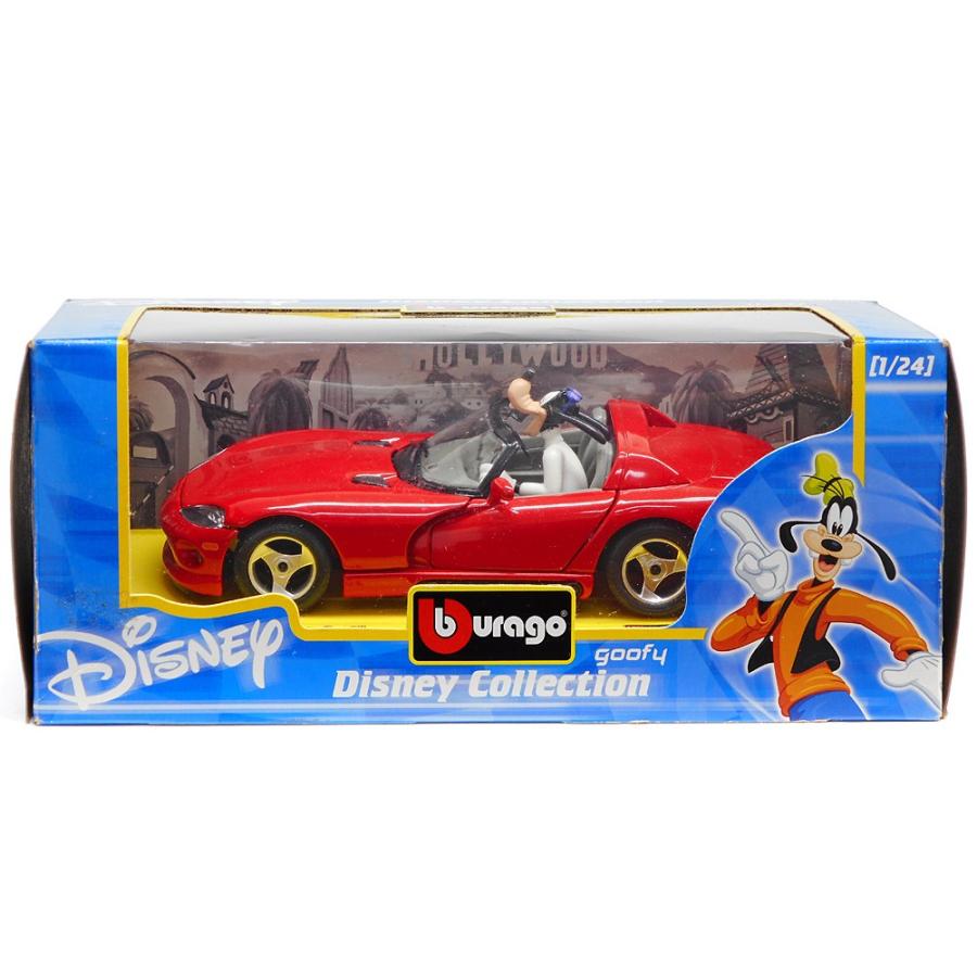 グーフィー ダッジ ヴァイパー メタルダイキャスト BBurago ミディアムサイズ ディズニー