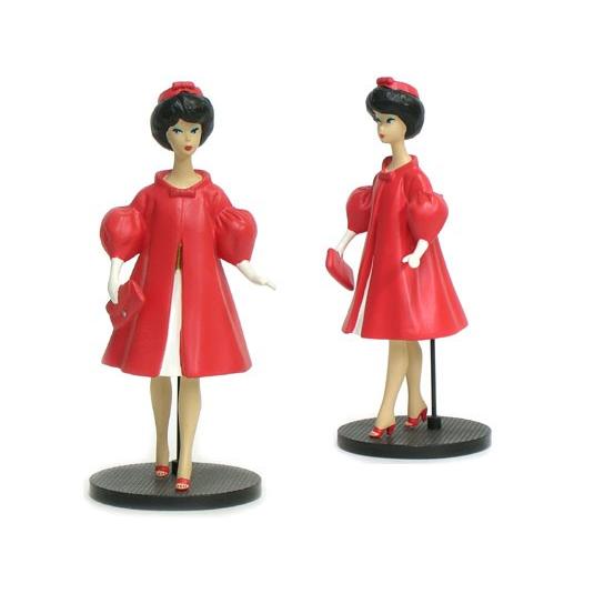バービー レジン フィギュアリン Red Flare シルケンフレーム エネスコ