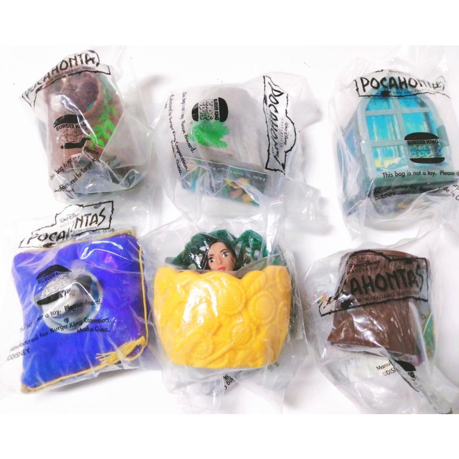 ポカホンタス バーガーキング ミールトイ 6点セット ディズニー Disney