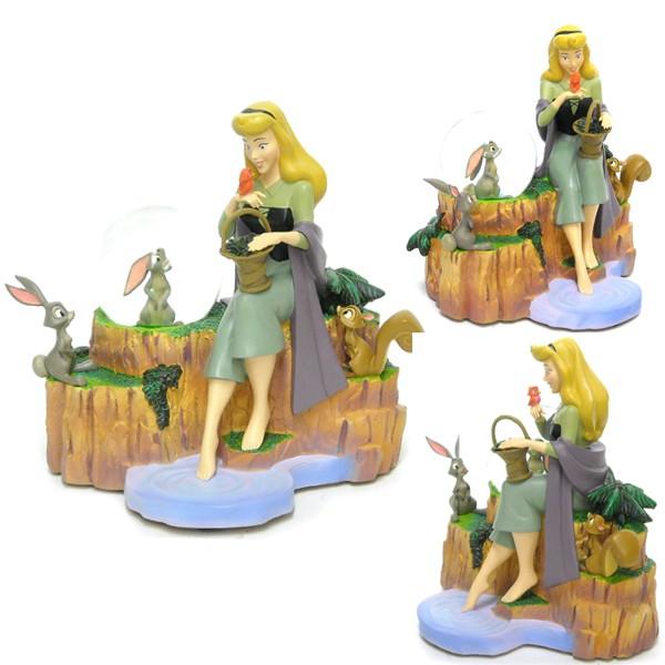 ディズニー　眠れる森の美女　クライマックスシーン　スノードーム　スノーグローブ 眠れる森の美女 オーロラ姫 スノードーム スノーグローブ 置物