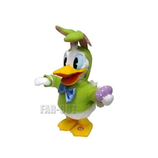 ドナルド Don't Pull My Ears ! イースターバニー うさぎ グリーンの服