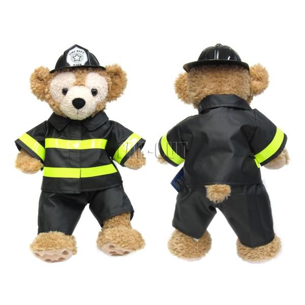 ビルド ア ベア ぬいぐるみ コスチューム セット ファイヤーマン 消防士 ブラック ダッフィーベア 着せ替え服 ディズニー 756 5576 Far Out 通販 Yahoo ショッピング