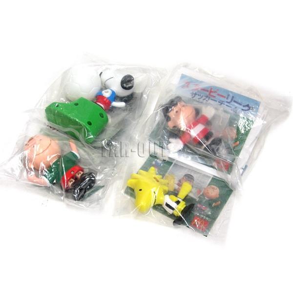 ピーナッツ マクドナルド ハッピーセット サッカーチーム 4点