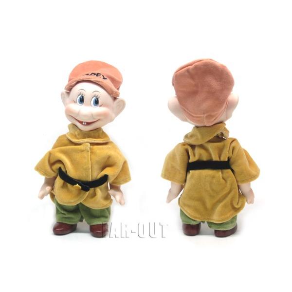 白雪姫 小人のドーピー グランピー Knickerbocker ポーセリンビスク
