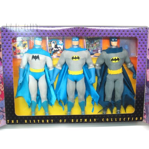 バットマン ヒストリー コレクションドール 人形 3体セット 1996年 The History of Batman Collection