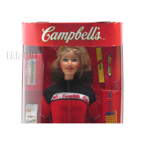 バービー　ボディは1990年代+ 服はキャンベル アルファベットスープ レア バービー キャンベル アルファベットスープ Barbie Campbell's