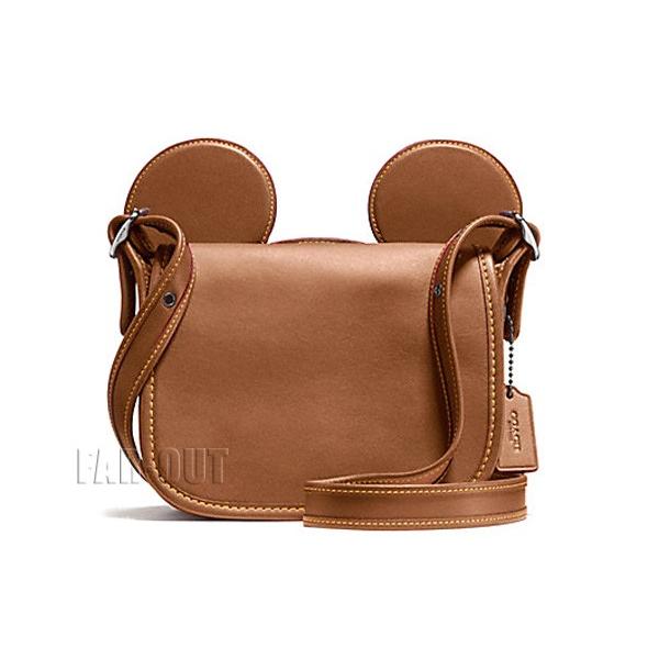 コーチ COACH ミッキー レザー 本革 ポシェット サドルバッグ
