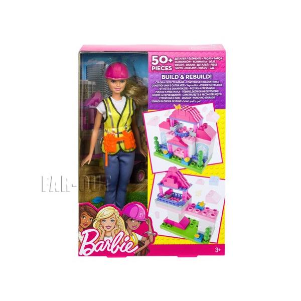 バービー Barbie Builder 工事人 ドール 人形 ブロック付き