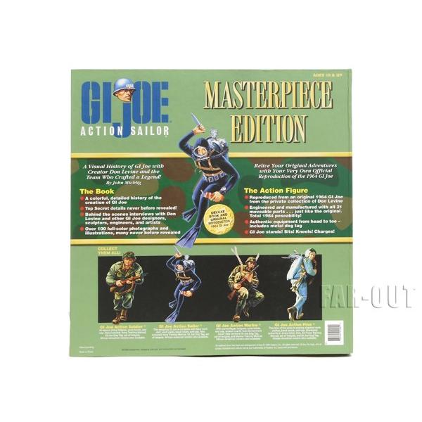 GIジョー アクション セーラー 復刻版 ポーザブルドール 人形 ヒストリーブック付き ボックス入りセット G.I. Joe Action Sailor Masterpiece Edition｜far-out｜03